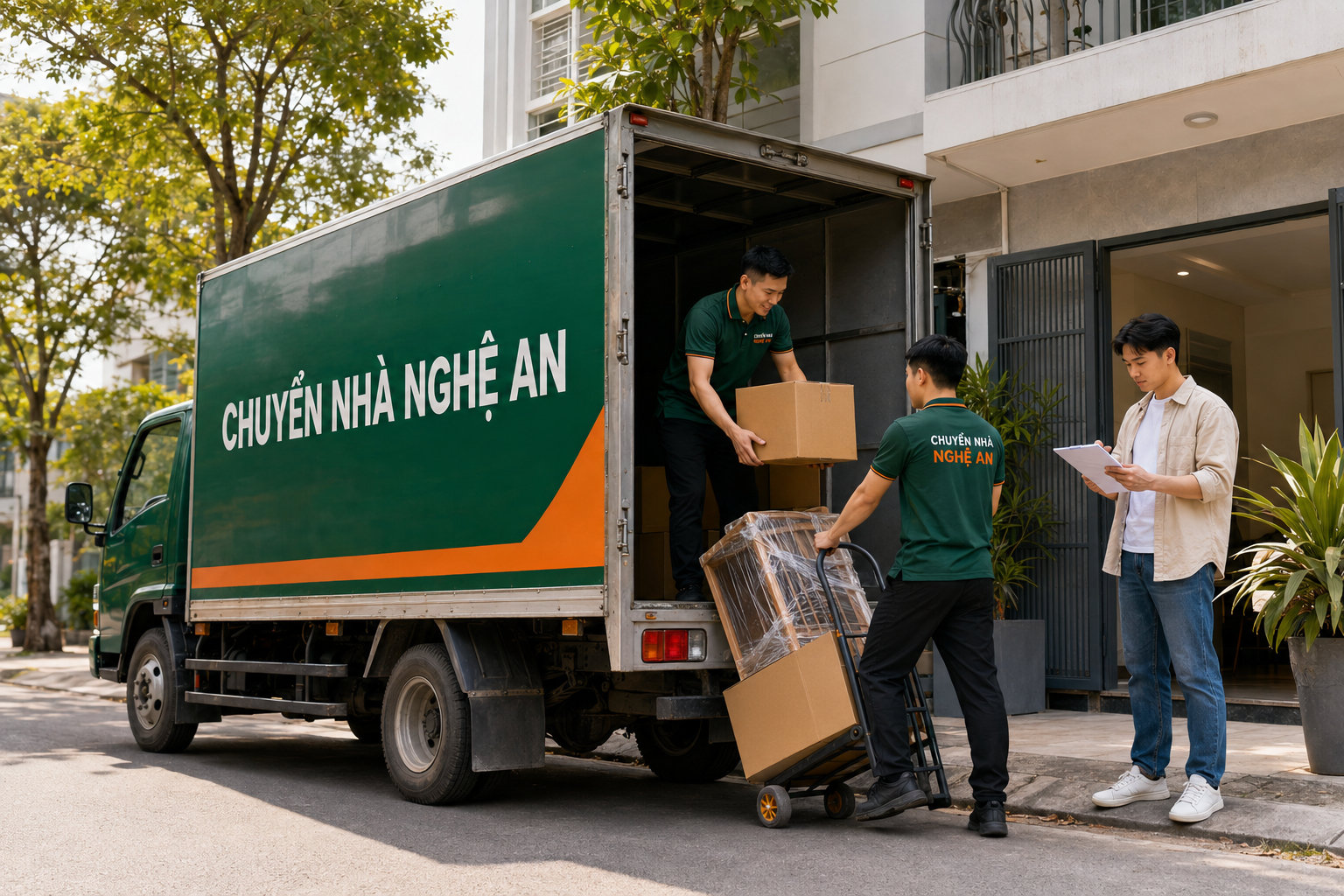Dịch vụ chuyển phòng trọ tại Vinh, Nghệ An