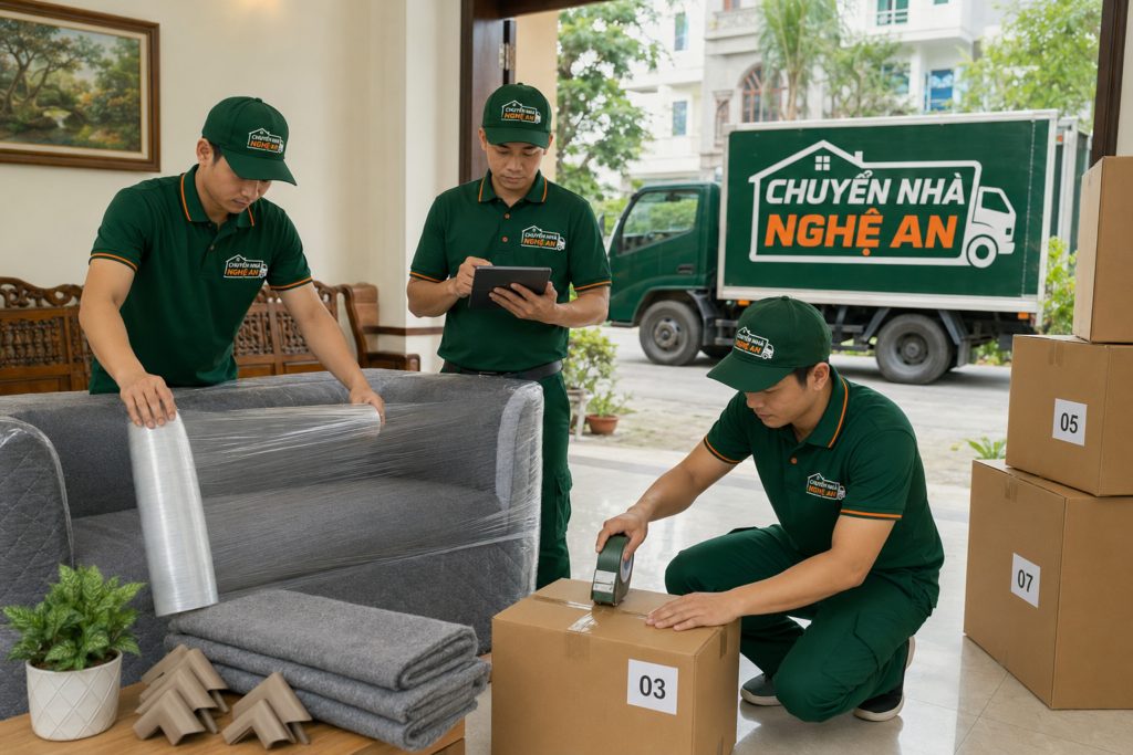Đơn vị chuyển nhà uy tín tại Nghệ An