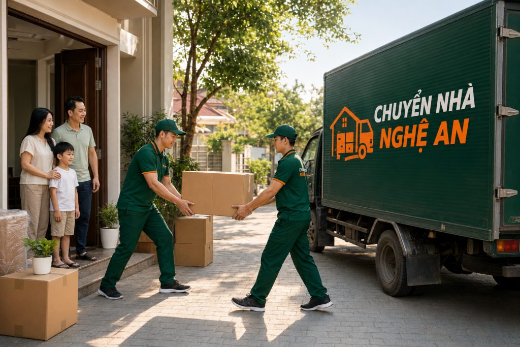 Dịch vụ chuyển nhà Nghệ An