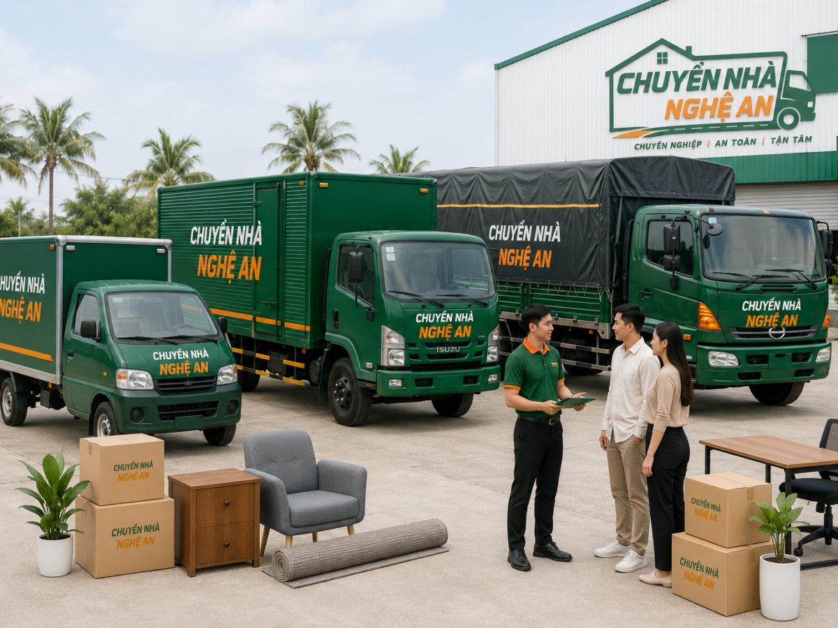 Đội xe tải đa dạng tải trọng phục vụ chuyển nhà phường Vinh Lộc