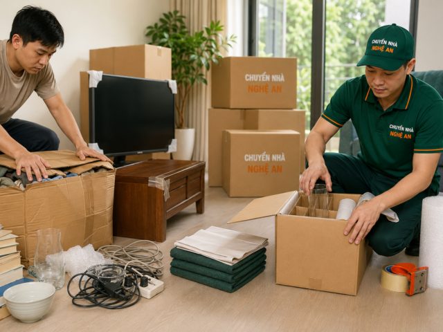 So sánh cách đóng gói đồ dễ vỡ: tự đóng gói sơ sài và đóng gói chuyên nghiệp có bọc lót